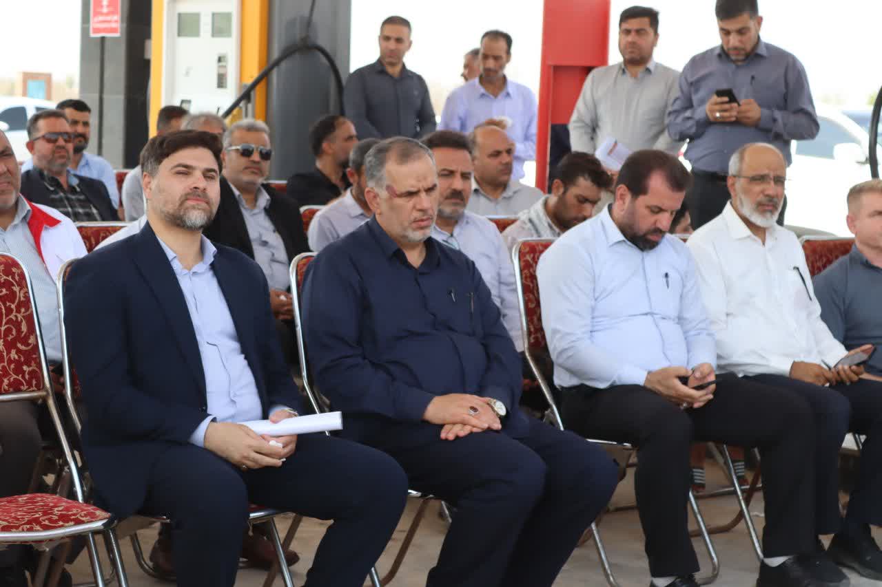 اولین جایگاه سوخت شیرین شهر همزمان با هفته دولت افتتاح شد