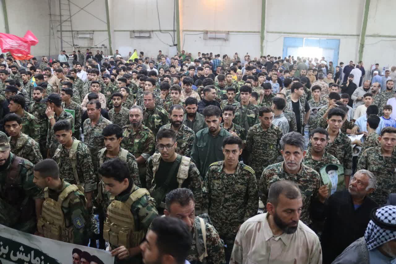 برگزاری رزمایش بزرگ «جانفدا» در شهرستان کارون