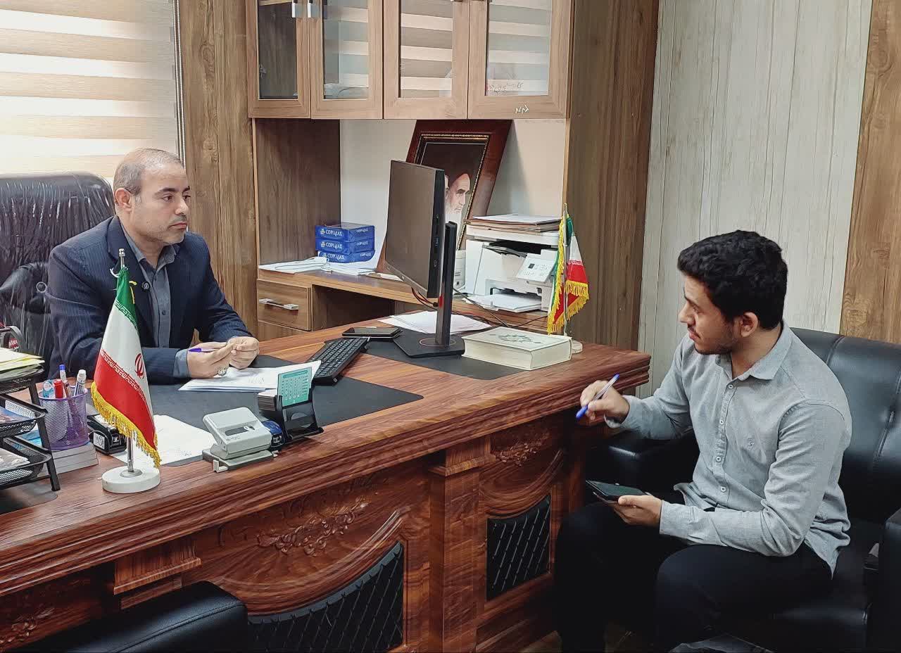 گفت‌وگوی خبرنگار پایگاه خبری نخل کارون با بخشدار بخش سویسه