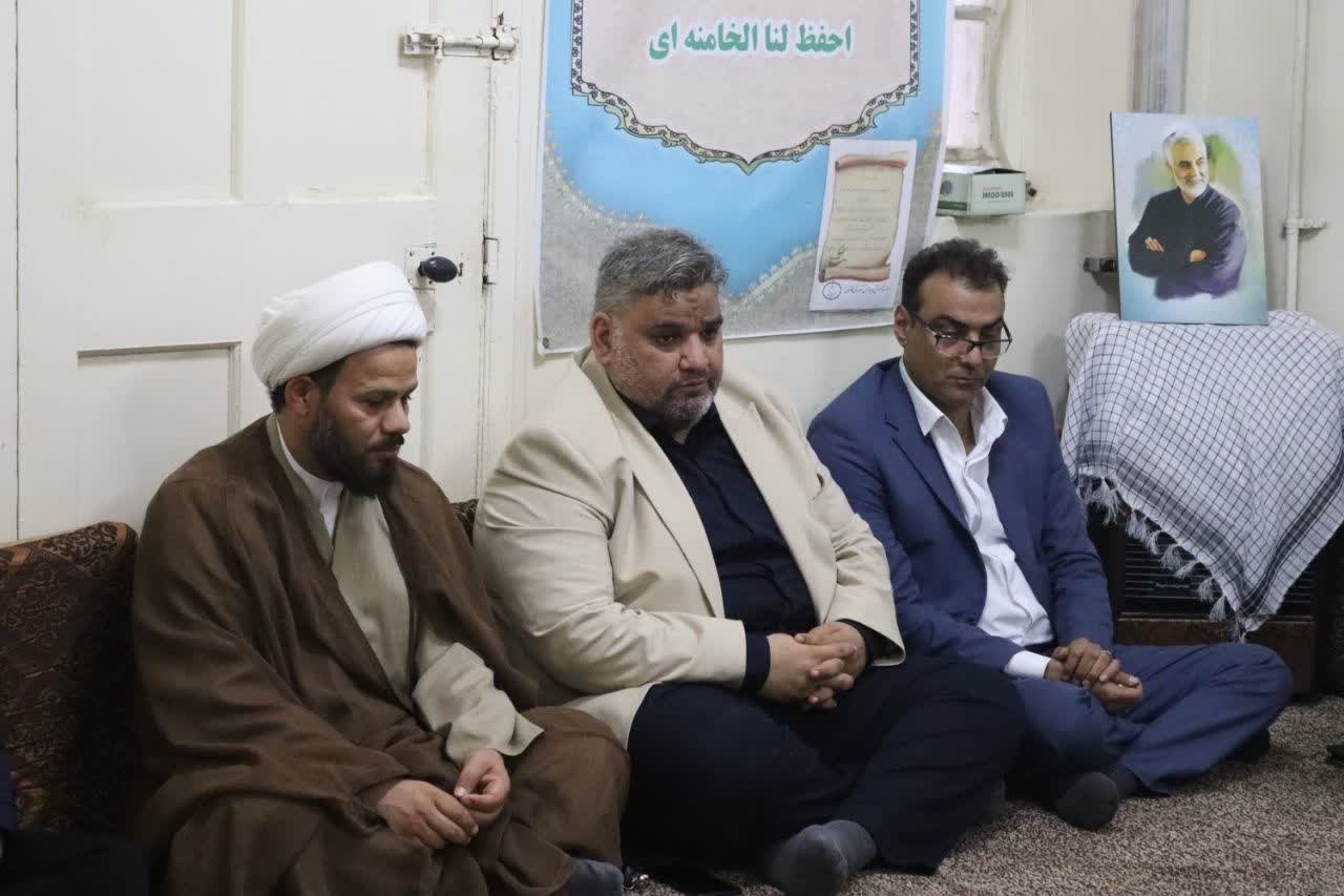 دیدار مدیر آموزش و پرورش شهرستان کارون با امام جمعه شهرستان