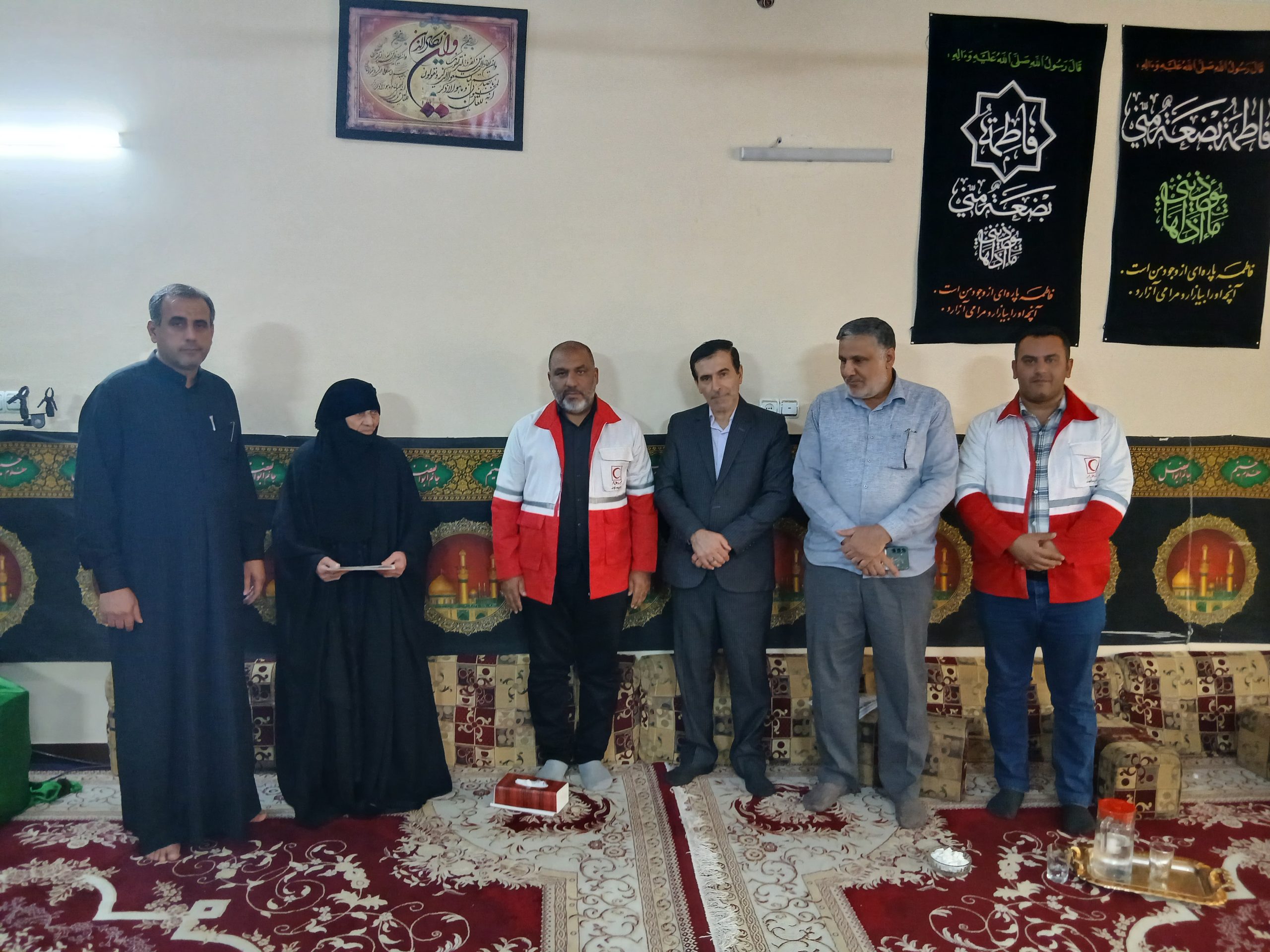 تجدید میثاق با آرمان‌های شهدا؛ دیدار مسئولان کارون با خانواده شهید علی صالحی