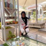 ادای احترام نایب قهرمان دوی ۴۰۰ متر بازی های آسیایی به شهید سردار قاسم سلیمانی
